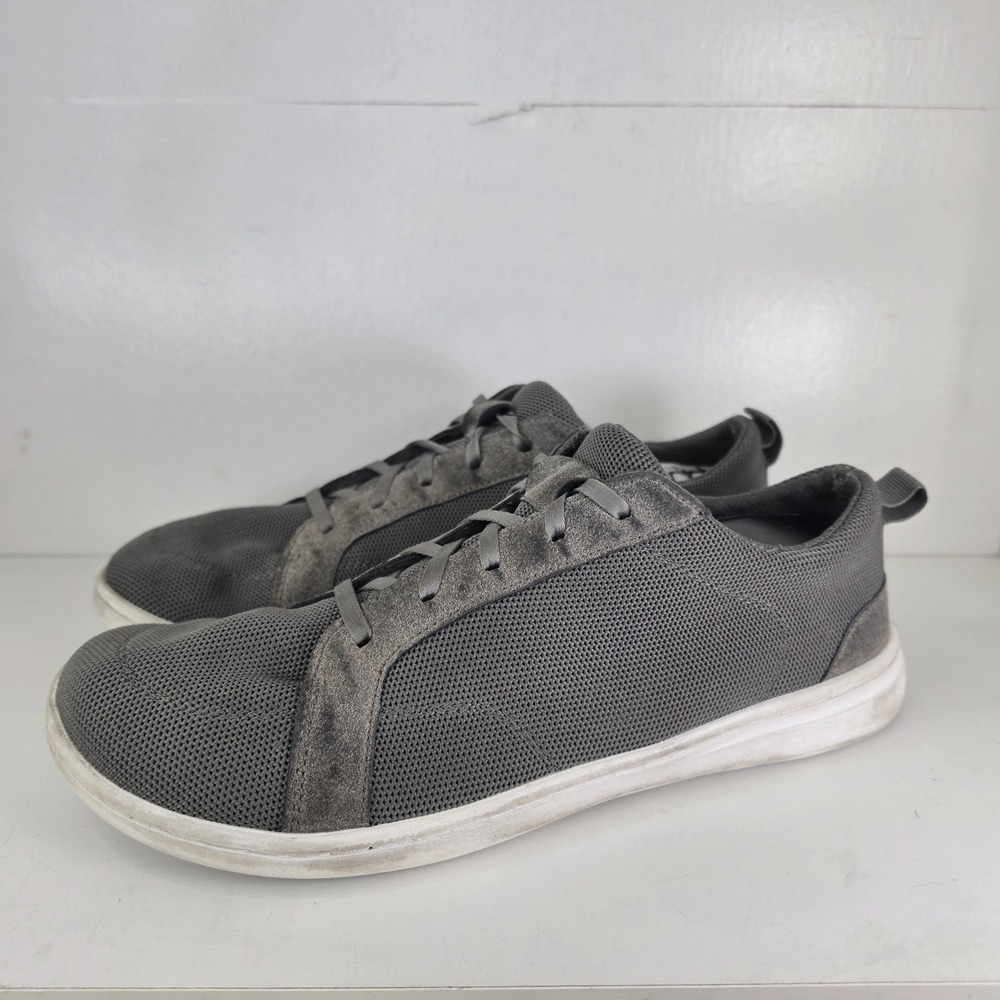 Pulltop Felix Barefoot Shoes Wide Toe Box Mens 11 Minimalist Gray Flat Mesh - Picture 3 of 9